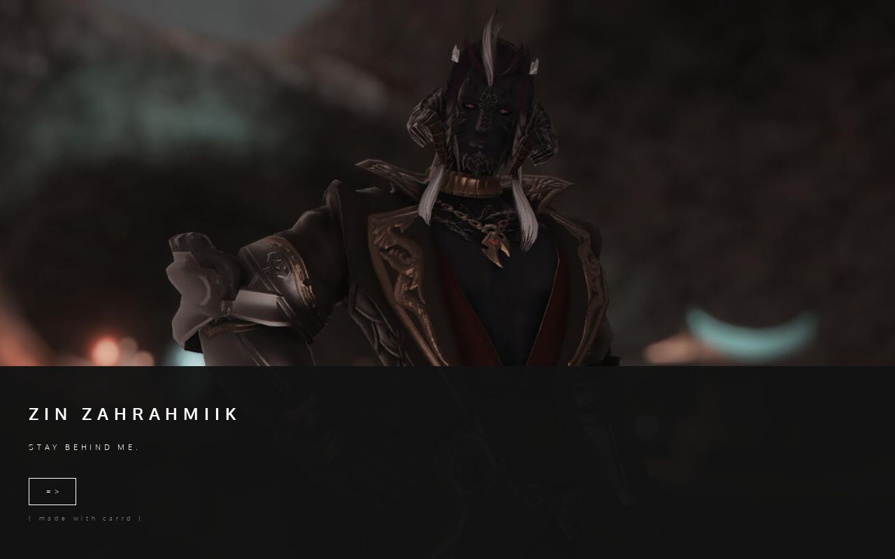 Carrd profile picture for @detachment